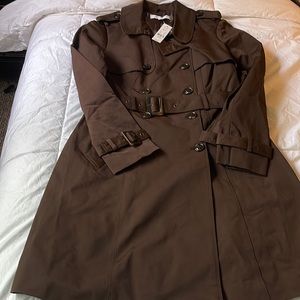 brand new womens trench size m